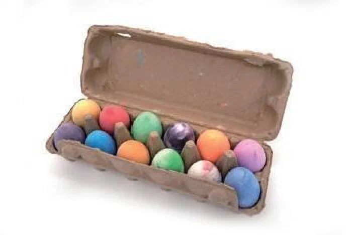 12pc Egg Chalk