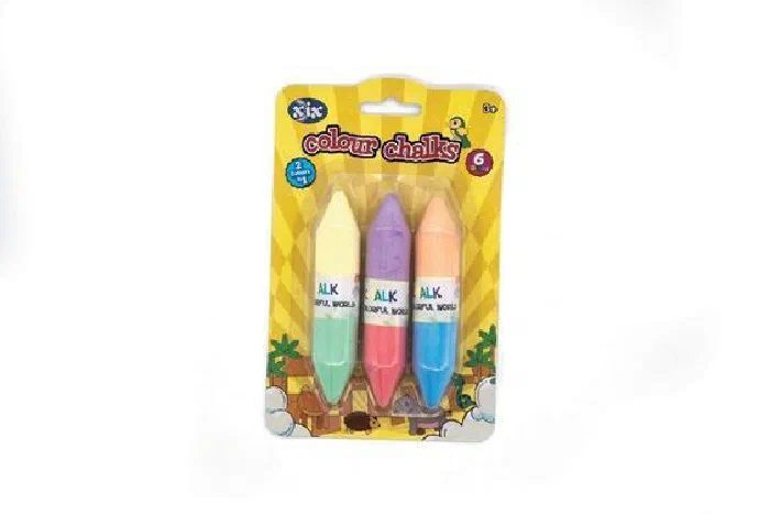 2-Color-in-1 Chalk Set